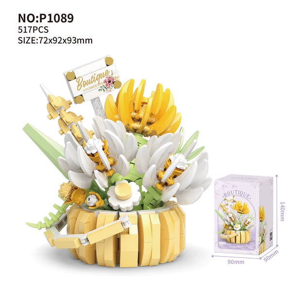 DIY Flower Basket Building Kit