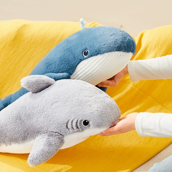 Soft Ocean Animal Plush Pillow