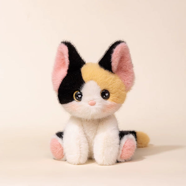 Cat Desk Companion Plush Doll