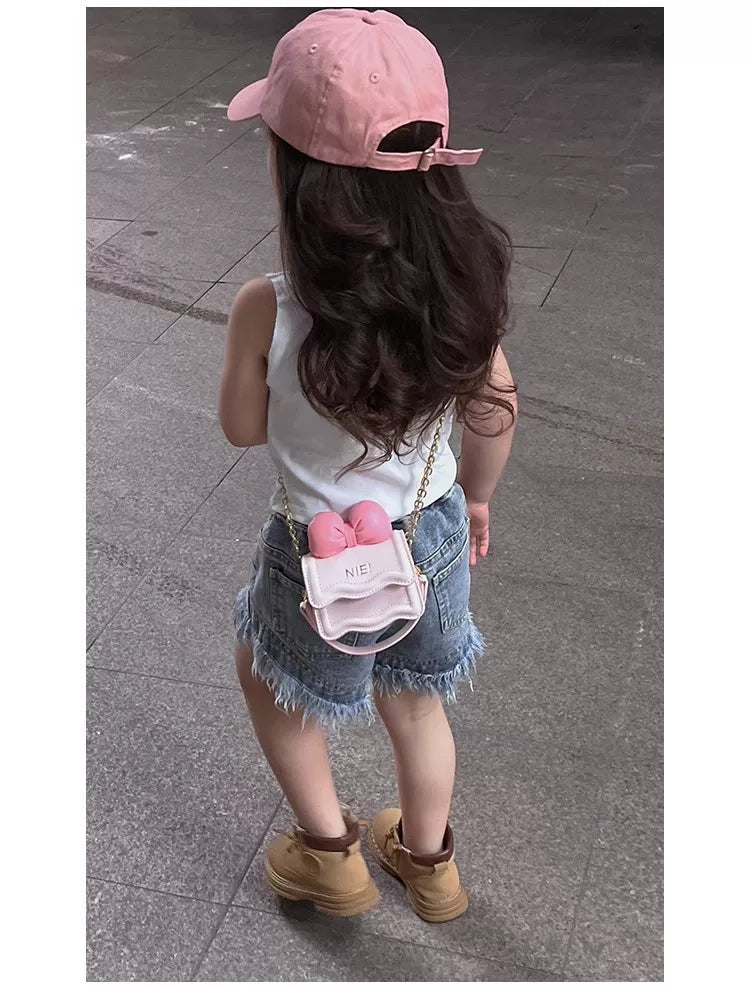 Little Girl's Decorative Shoulder Bag