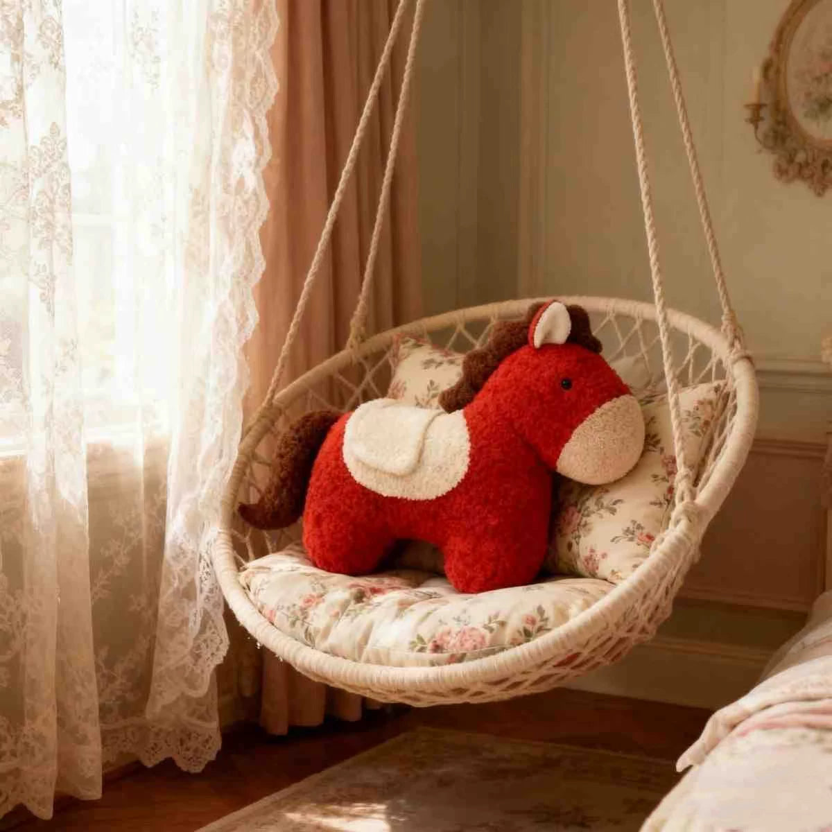 Year of the Horse Plush Mascot Pillow