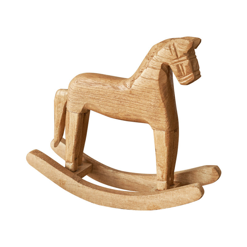 Handcrafted Wooden Rocking Horse