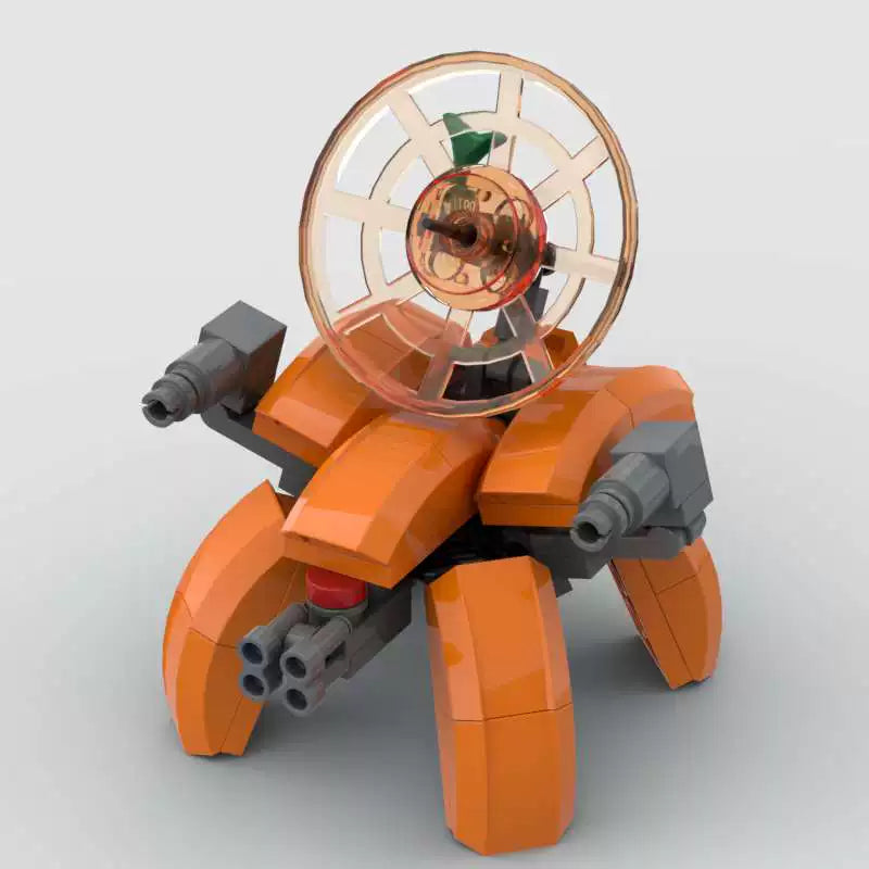 Transforming Pumpkin Mech Building Set