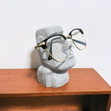 Moai Statue Desktop Eyeglasses Stand FantastiKurios