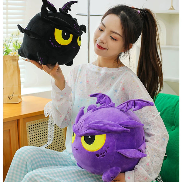 Plush Round Dragon Character Doll