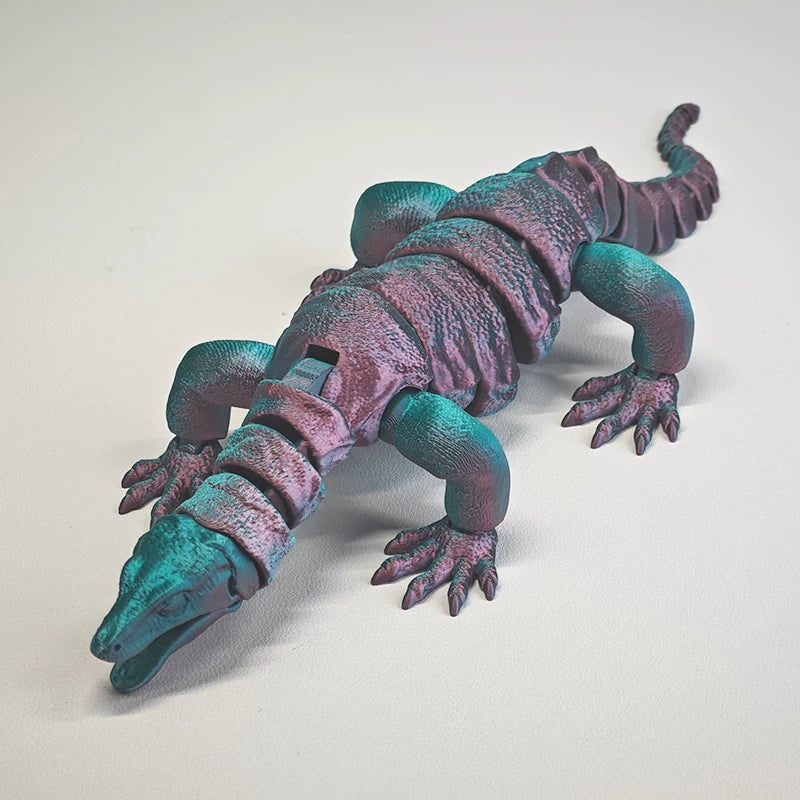 Articulated Komodo Dragon Figure (30cm)