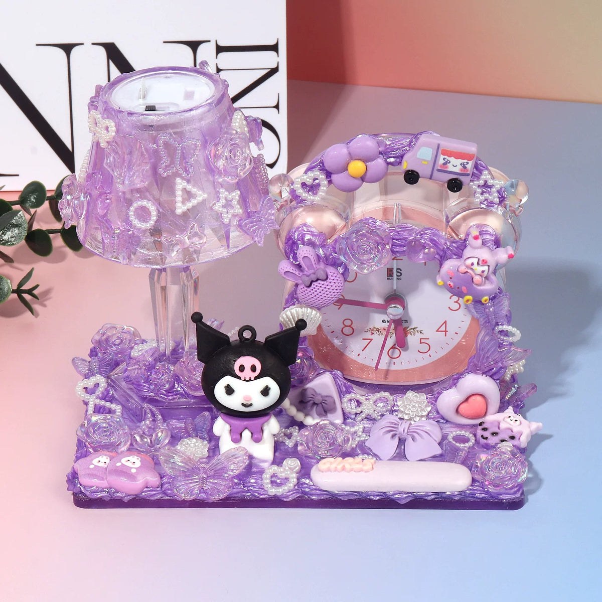 DIY Cream Glue Alarm Clock & Night Light Kit