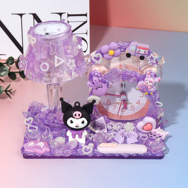 DIY Cream Glue Alarm Clock & Night Light Kit