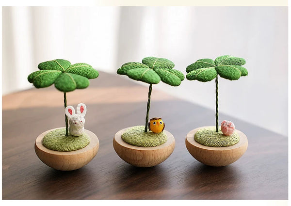 Handcrafted Character Wobbly Desk Ornament