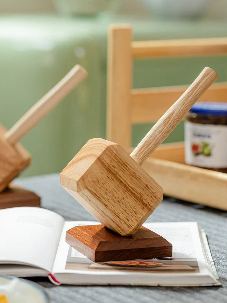 Thor's Hammer Wooden Bottle Opener & Desktop Ornament