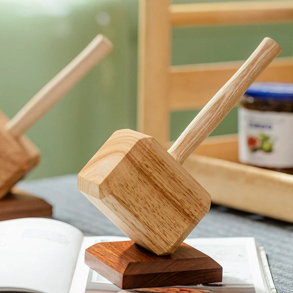 Thor's Hammer Wooden Bottle Opener & Desktop Ornament