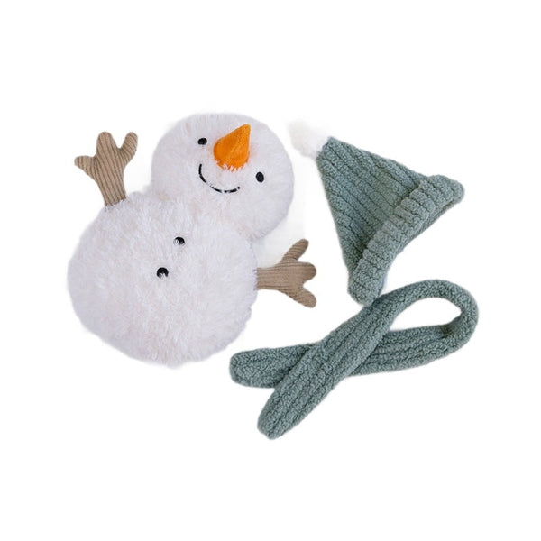 The "Snuggle-Down" Snowman Plush Fantastik Curios