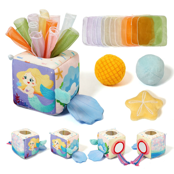 Mermaid Magic Sensory Tissue Box (The 'Save Your Kleenex' Toy)