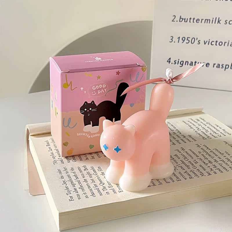 Cat-Shaped Scented Candle Ornament