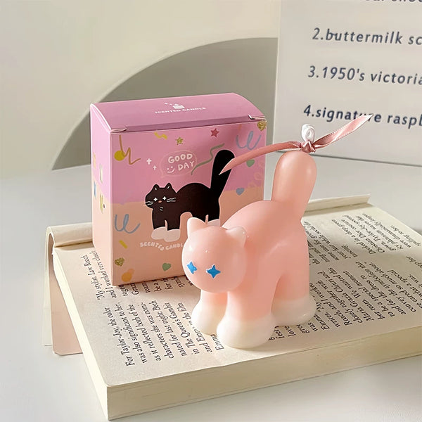 Cat-Shaped Scented Candle Ornament