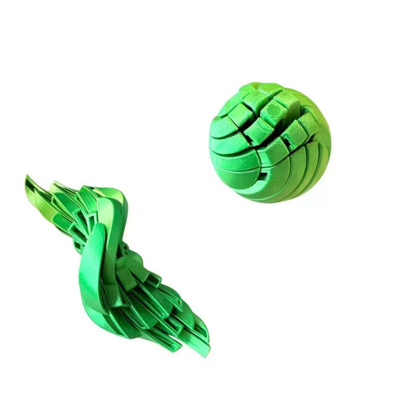 Kinetic Twisting Spiral Ball