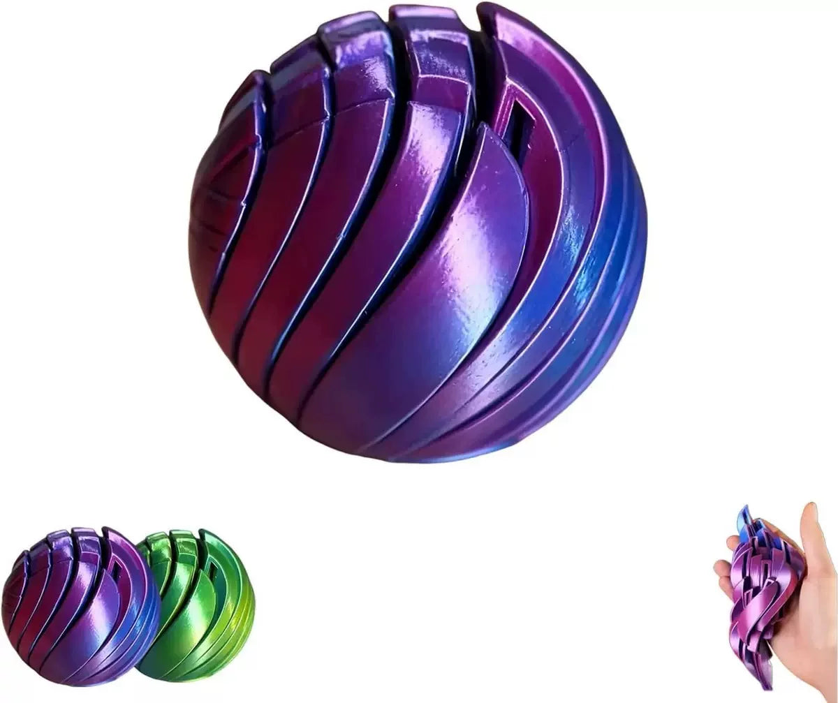 Kinetic Twisting Spiral Ball