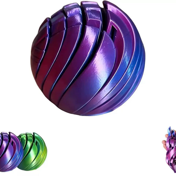 Kinetic Twisting Spiral Ball