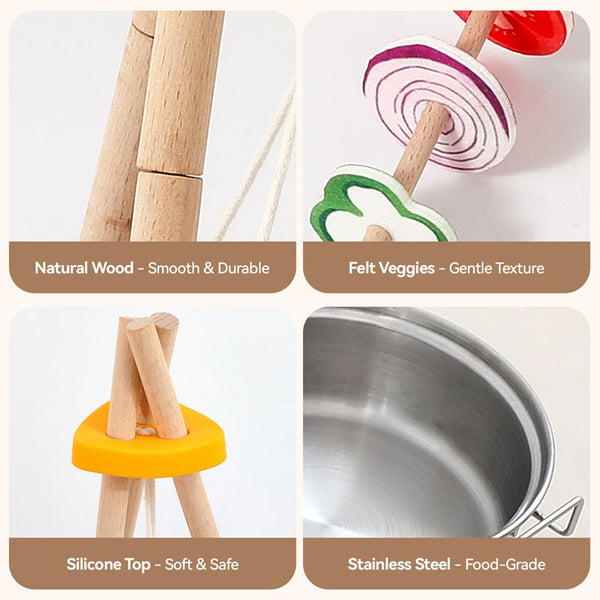 Little Explorer’s Campfire & BBQ Grilling Set