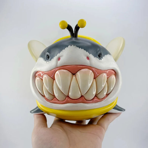 Chubby Grinning Shark Figure
