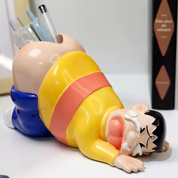 Funny Crying Boy Pen Holder