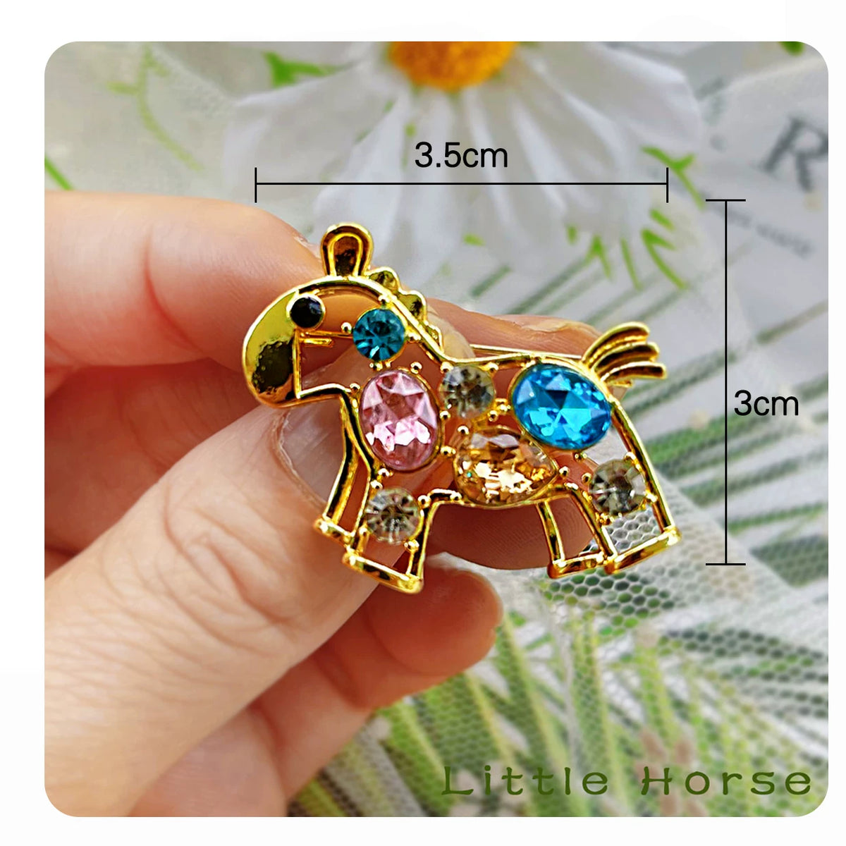 Little Horse Brooch Gift Set