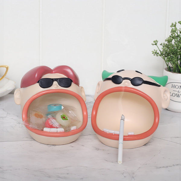 Big Mouth Cool Guy Resin Bowl