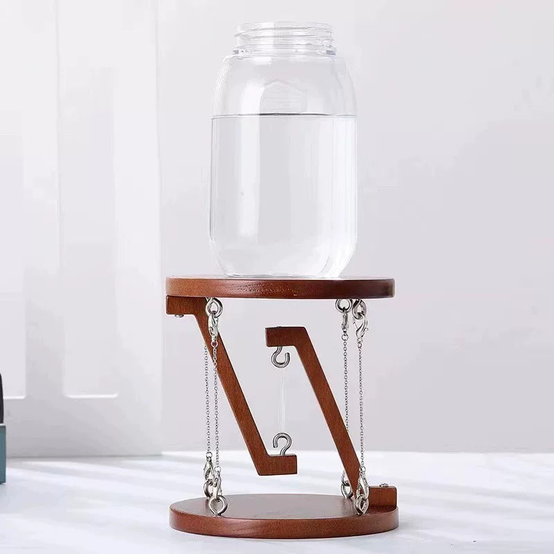 Tensegrity Floating Wooden Desk Ornament