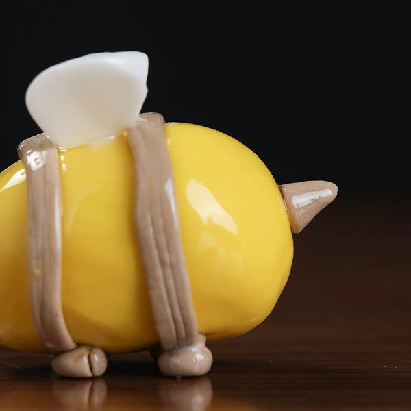 Handmade Ceramic Bee Decorative Ornament