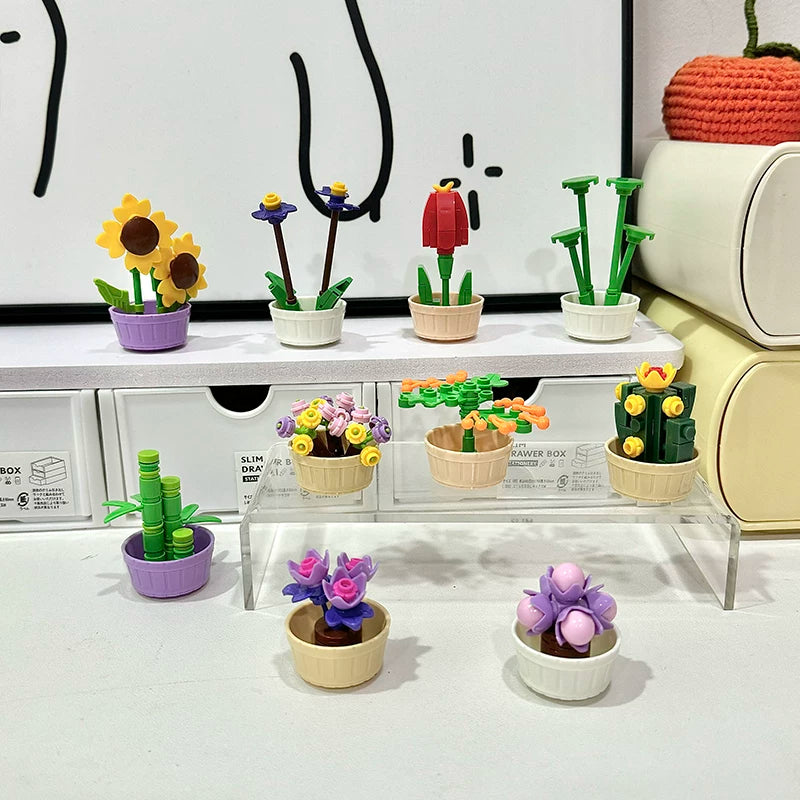 Miniature Building Block Collection (10-Pack)