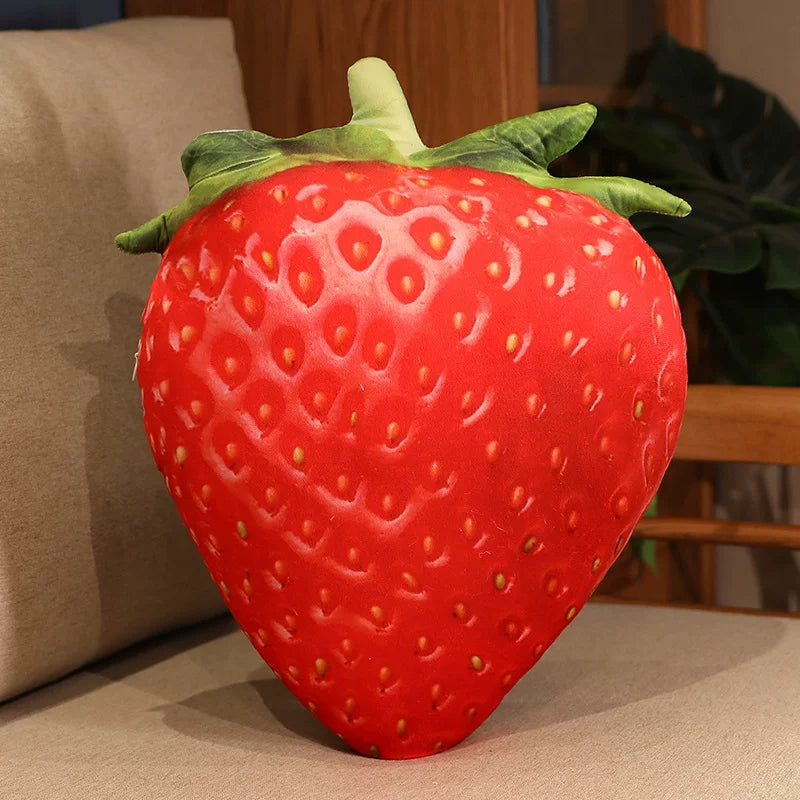 Giant Realistic Fruit Plush Pillow