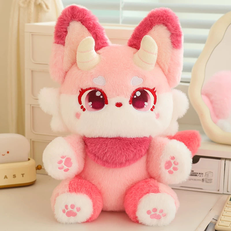 Soft Fantasy Fox Plush Toy
