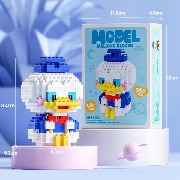 Cute Cartoon Micro Building Block Kit