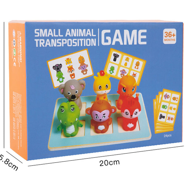 Animal Logic & Spatial Sorting Puzzle Game