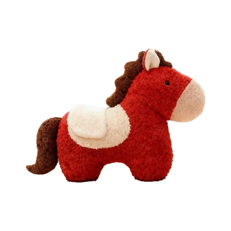 Year of the Horse Plush Mascot Pillow