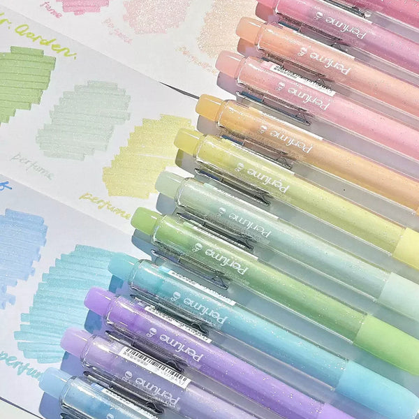 Scented Glitter Highlighter Set