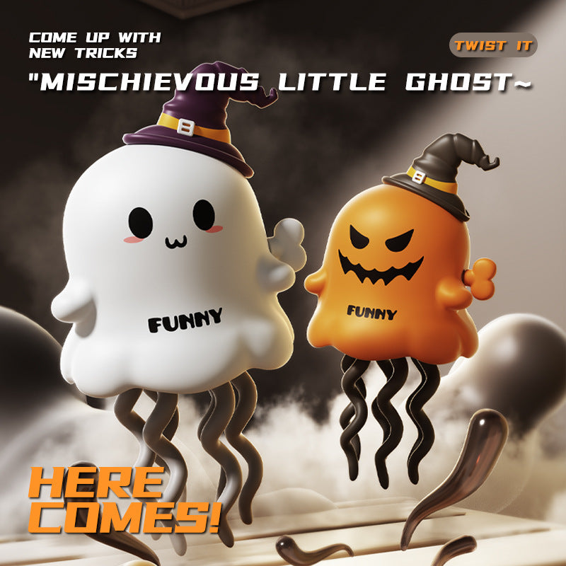 👻 The Wobbly Witch Wind-Up Ghost Toy Fantastik Curios