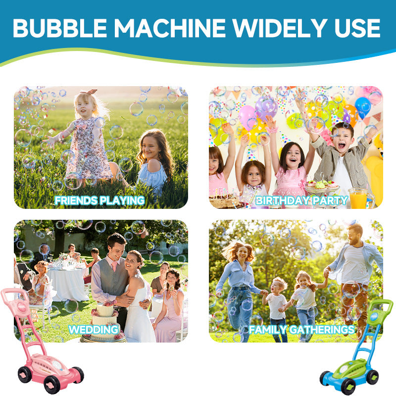 The Ultimate Bubble Mower: A Whirlwind of Garden Fun