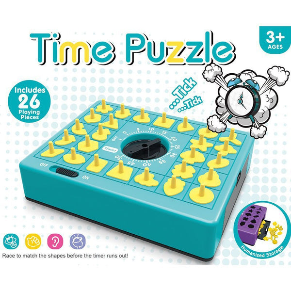 Time Puzzle Beat-the-Clock Shape Matching Game