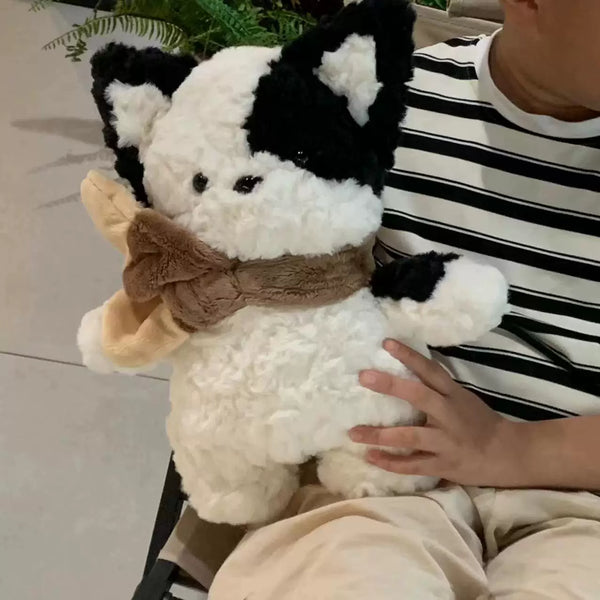 Soft Scarf Puppy Plush Toy
