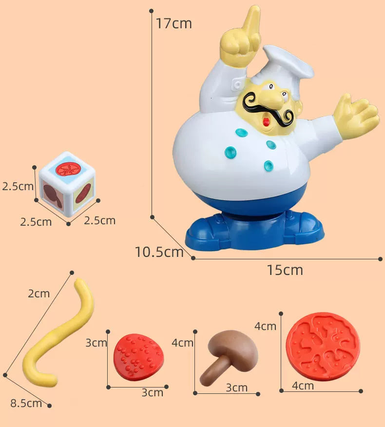 Balancing Pizza Stack Game