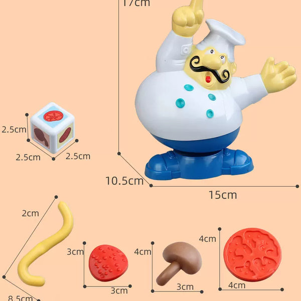 Balancing Pizza Stack Game