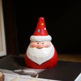 Hand-Carved Wooden Christmas Character Ornaments FantastiKurios