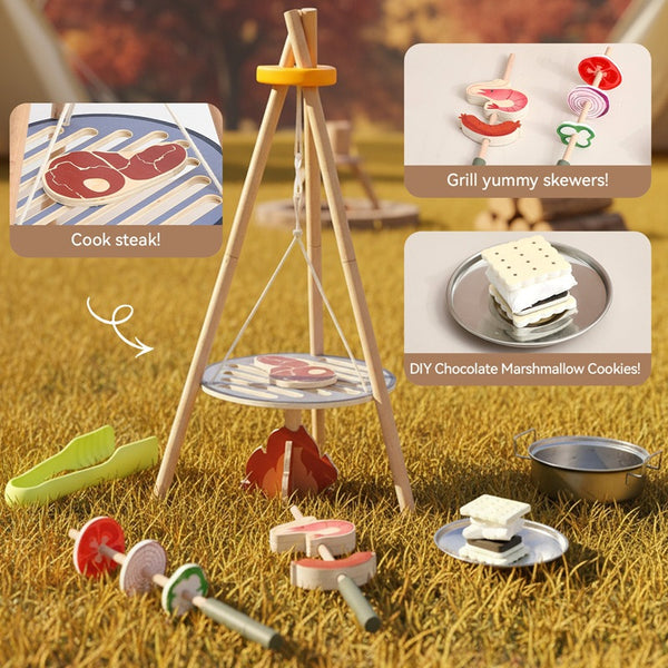 Little Explorer’s Campfire & BBQ Grilling Set