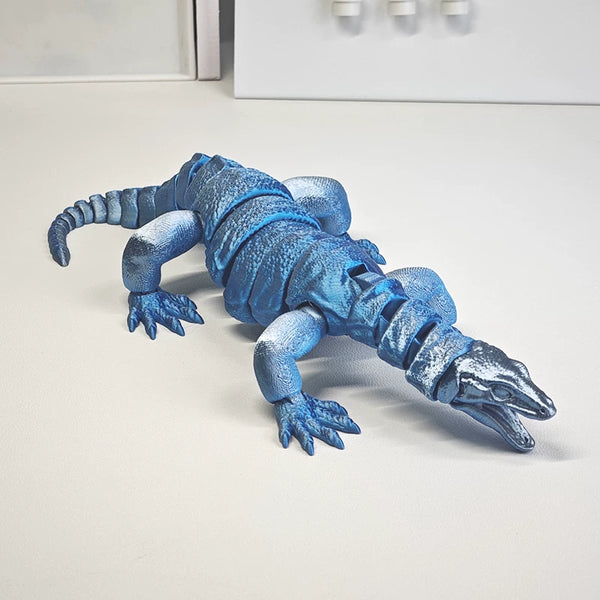 Articulated Komodo Dragon Figure (30cm)