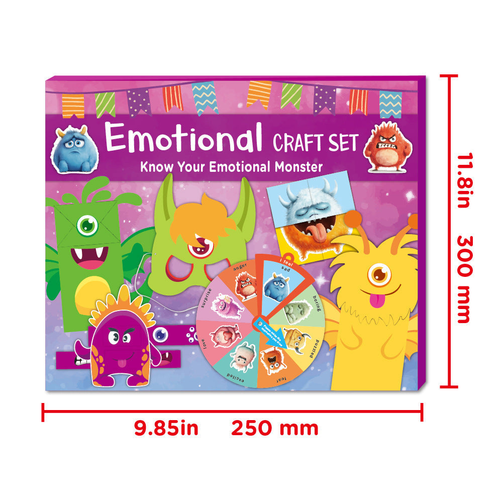 Little Monsters Emotional Craft & Puppet Kit Fantastik Curios