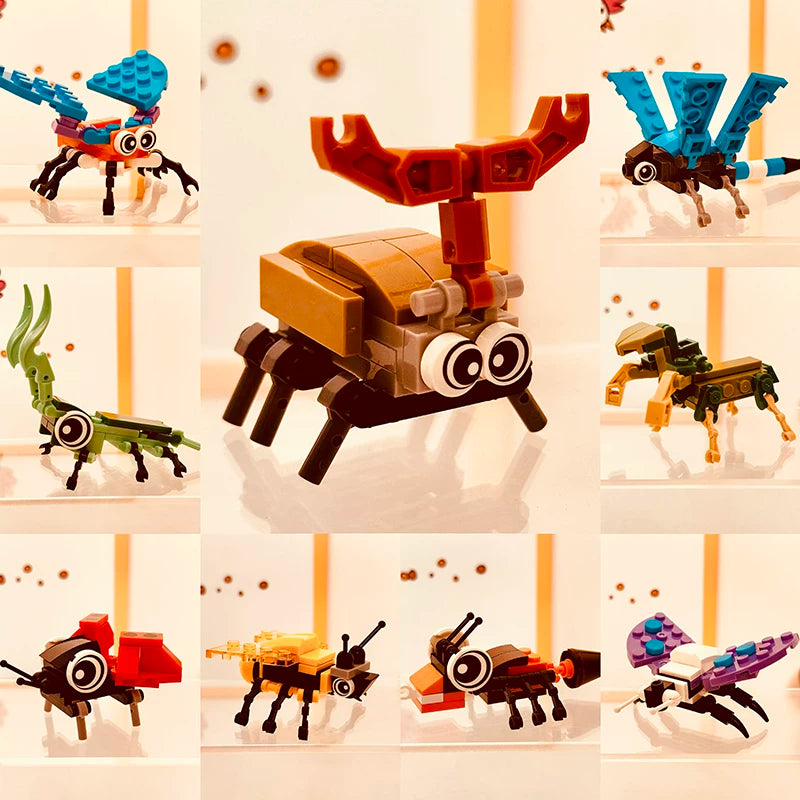 Miniature Building Block Collection (10-Pack)
