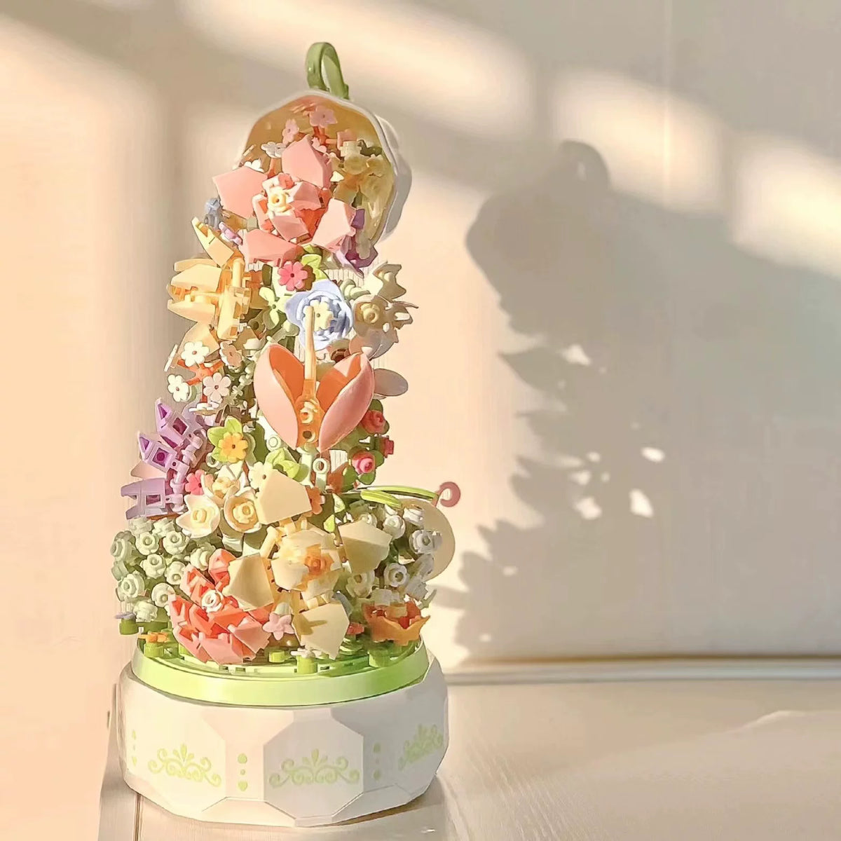 Cascading Eternal Floral Building Block Bouquet