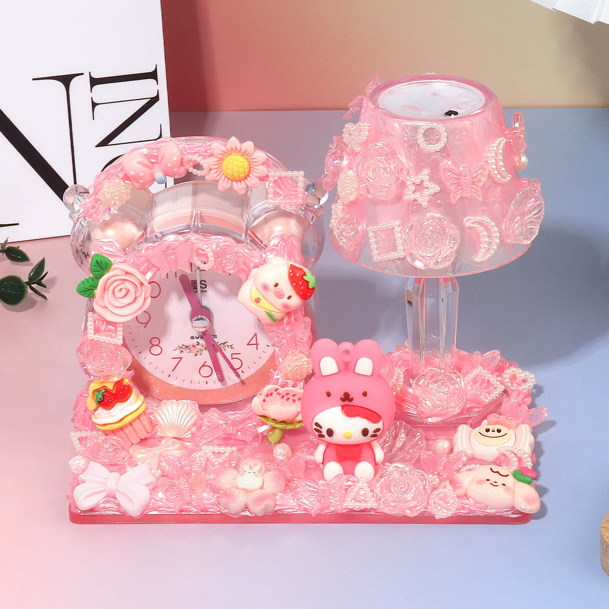 DIY Cream Glue Alarm Clock & Night Light Kit