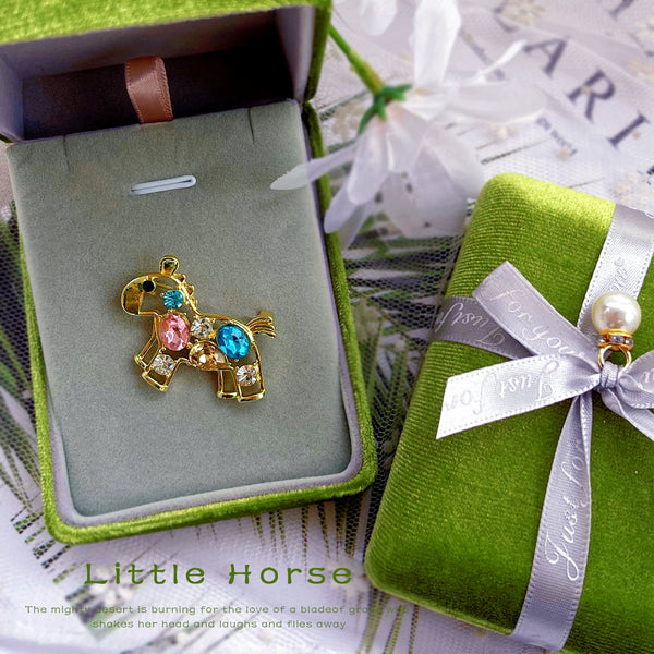 Little Horse Brooch Gift Set